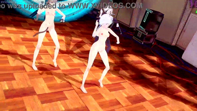 Genshin impact: [MMD] Chung Ha - Gotta go (Lynette'Furina'Arlecchino)