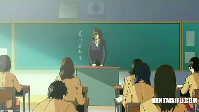 Busty Teacher The Perverted Teenagers - Uncensored Hentai