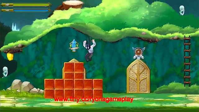 Man having sex with cute ladies in StepUncle pantyhose new hentai game video