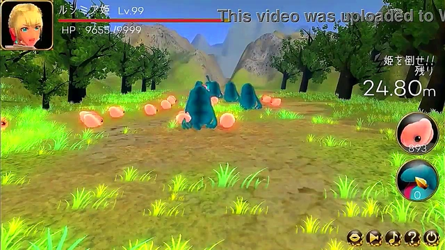 Cute princess has sex with a man in Princess knight rucimia hentai porn game