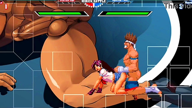 Joe Higashi fucks Athena Asamiya (with sound)