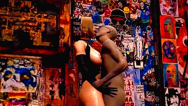 Rachel save old man and fuck in alley