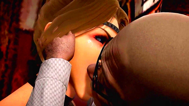 Rachel save old man and fuck in alley