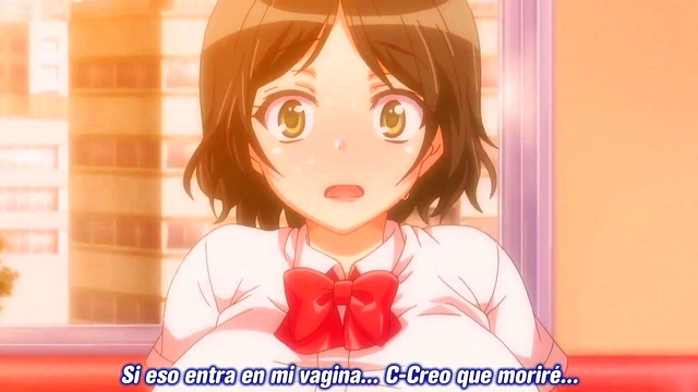 CREAMPIE A STUDENT ON THE HENTAI TRAIN