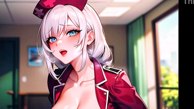 Sexy nurses want to be fucked (with pussy masturbation ASMR sound!) Uncensored Hentai