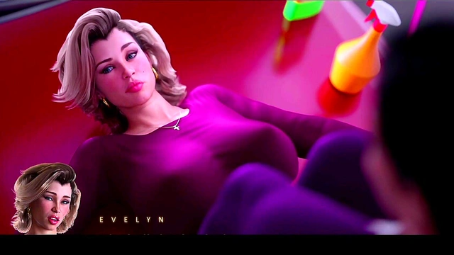 My MILF Stepmom Stuck in the Garage - 3D Hentai Animated Porn - APOCALUST