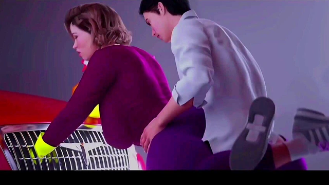 My MILF Stepmom Stuck in the Garage - 3D Hentai Animated Porn - APOCALUST