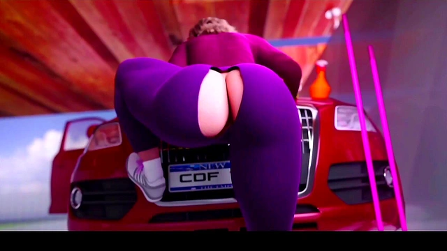 My MILF Stepmom Stuck in the Garage - 3D Hentai Animated Porn - APOCALUST