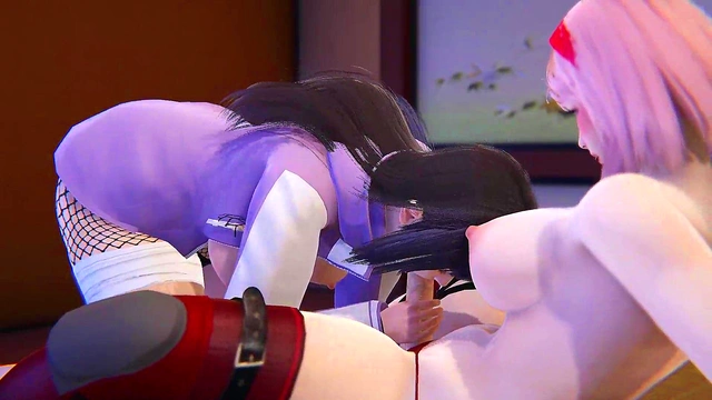 Sakura Fucks Hinata Futanari l 3D SFM animation hentai