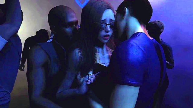 Fucked hot pussy at the club l Group sex 3D animation Hentai