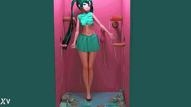 Genshin Impact Mona Glory Hole Room Hentai Gangbang Undress Sex And Dance Mmd 3D Clear