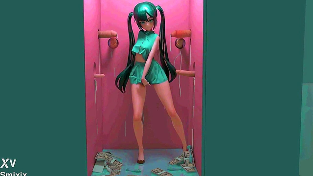 Genshin Impact Mona Glory Hole Room Hentai Gangbang Undress Sex And Dance Mmd 3D Clear