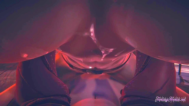 Starwars Hentai POV Ahsoka 3D 4D - blowjob and fucked cowgirl stily with creampie