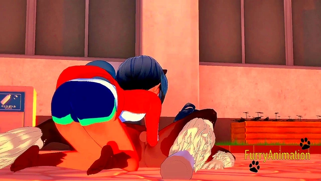 BNA Hentai 3D - Michiru suck and is fucking to a - Anime Yiff Manga Japanese