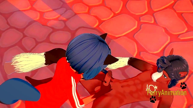 BNA Hentai 3D - Michiru suck and is fucking to a - Anime Yiff Manga Japanese