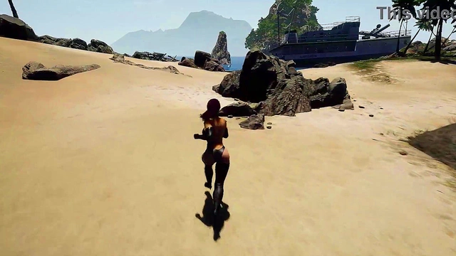 Lara activated an ancient statue and got fucked by a big dick 3D Hentai Game Animation