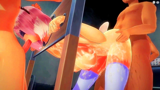 Rabbit Moe - Gang Bang [3D Hentai'4K'60FPS'Uncensored]