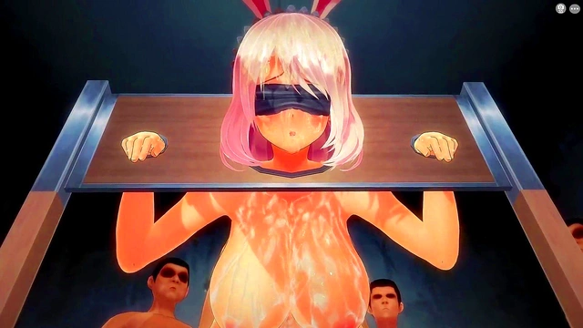 Rabbit Moe - Gang Bang [3D Hentai'4K'60FPS'Uncensored]