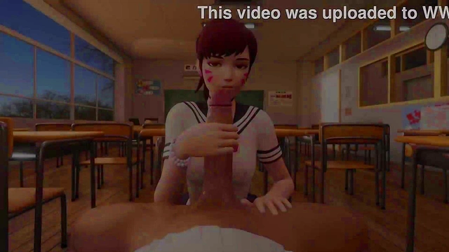 3D Hentai School Detention