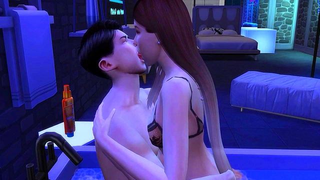 Sexy Fucking In The Bathtub Simlish Dzire S2 E2 Sex Scene Only 3D Hentai