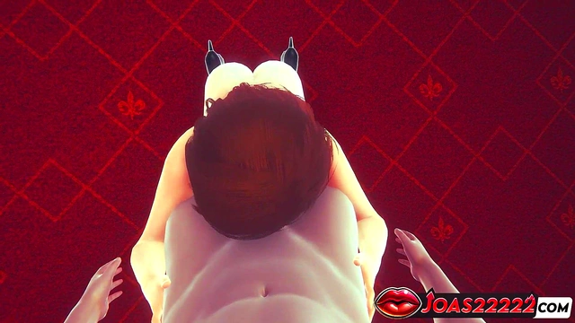 Helen Parr The Incredibles Gives a Deepthroat Blowjob and Gets Her Big Tits Fucked - Huge