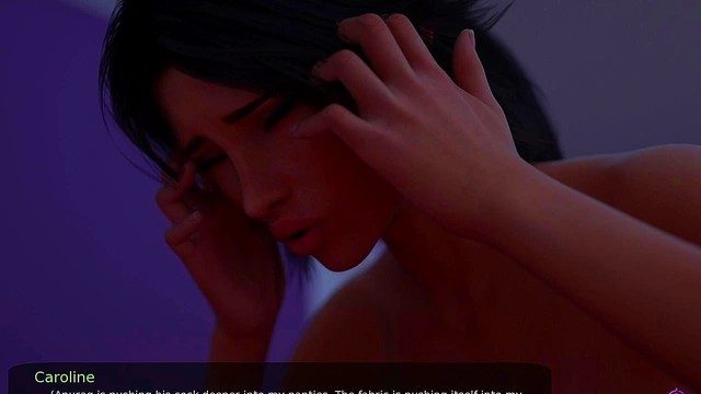 Step Bro Caught His Big Tits Step Sister Masturbating - 3D Hentai Animated Porn - Milfy