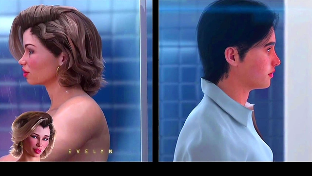 My Horny MILF Stepmom Stucked in the Bathroom - 3D Hentai Animated Porn - APOCALUST