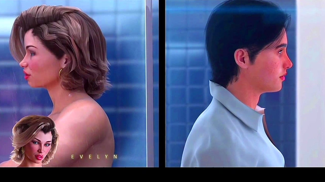 My Horny MILF Stepmom Stucked in the Bathroom - 3D Hentai Animated Porn - APOCALUST