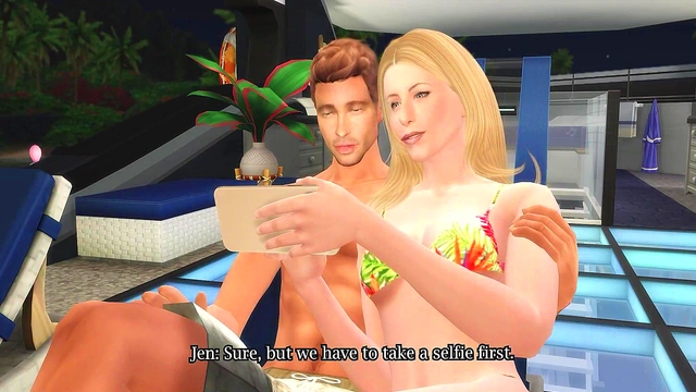 Brad P And Jennifer A Sex Scene - 3d Hentai