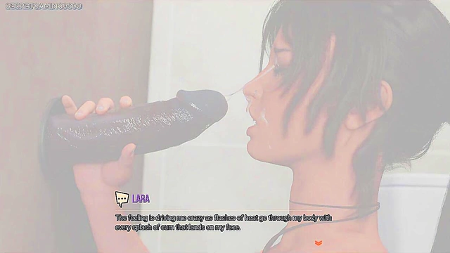 Croft Adventures 03 Developed By Pix DES - BBC Glory Hole Busty Slut BBC Blowjob