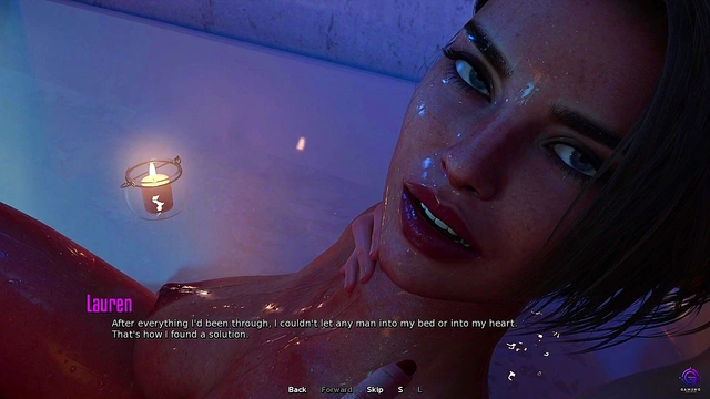 Touching My Horny Stepmom's Pussy While Bathing Together - 3D Hentai Animated Porn - Life