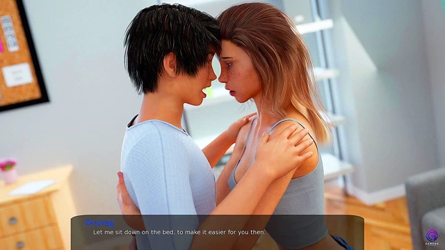 Stepsis is Jealous Her Stepbrother Kissed Her Friend - 3D Hentai Animated Porn - Milfy