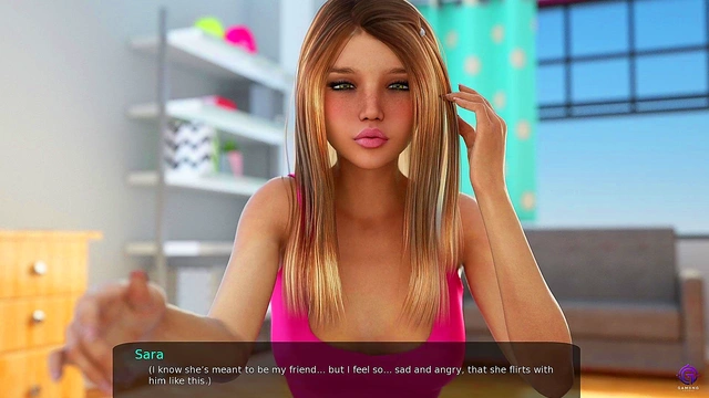 Stepsis is Jealous Her Stepbrother Kissed Her Friend - 3D Hentai Animated Porn - Milfy