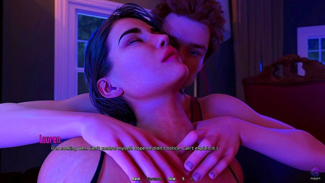 Step Son Seducing His Sexy Step Mom with a Massage at Night - 3D Hentai Animated Porn -