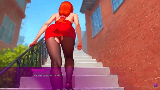 My Redhead Wife Trying Rough Deepthroat Live Online - 3D Hentai Animated Porn - Mila Ai