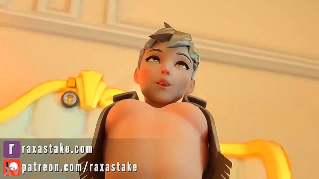 Some Fun With DVaby raxastake [Overwatch 3D Hentai]