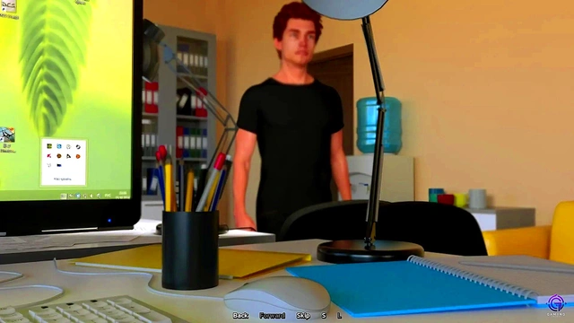 Watching My Teacher's Big Ass at the Class - 3D Hentai Animated Porn - Life in Santa