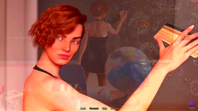 Watching My Teacher's Big Ass at the Class - 3D Hentai Animated Porn - Life in Santa