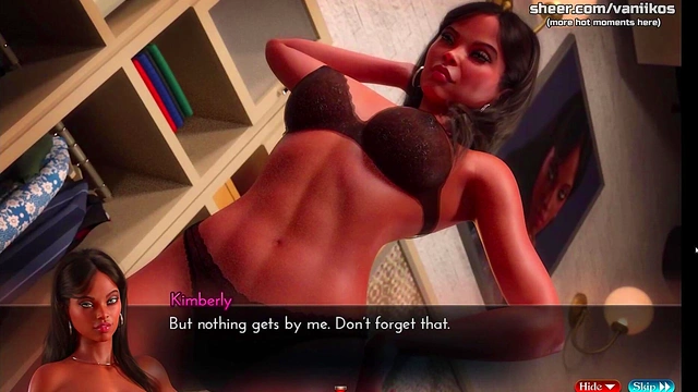 The Genesis Order | Gorgeous Busty Ebony MILF With A Perfect Body Gets Her Tight Black Pussy Creampied By An 18yo Big Dick White Boy. Hot Interracial Sex | Taboo Hentai 3D Game | Part #19