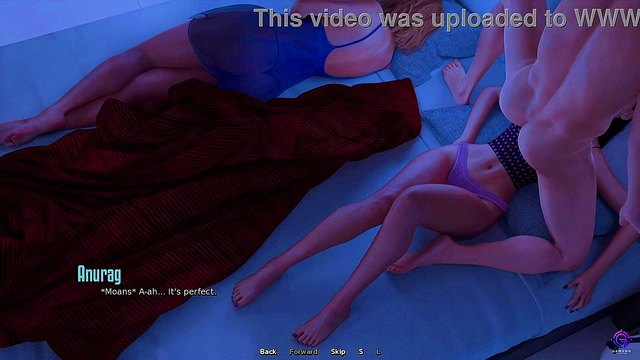 Stepbrother Fucking His Slutty Stepsister Next to Her Stepmom - 3D Hentai Animated Porn -