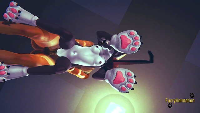 Furry Hentai - Fox fucks cat with creampie - Anime manga Yiff Japanese 3D Porn