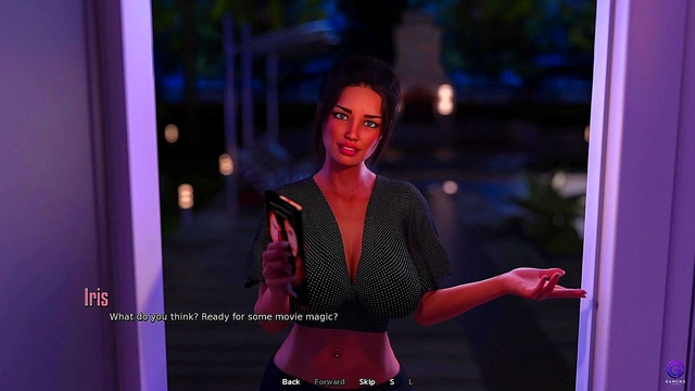 Big Ass Stepsister Seducing Me While Watching a Movie - 3D Hentai Animated Porn - Life in