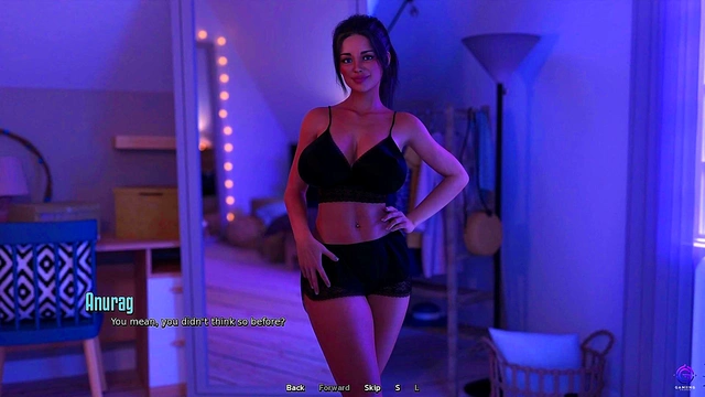 Big Ass Stepsister Seducing Me While Watching a Movie - 3D Hentai Animated Porn - Life in