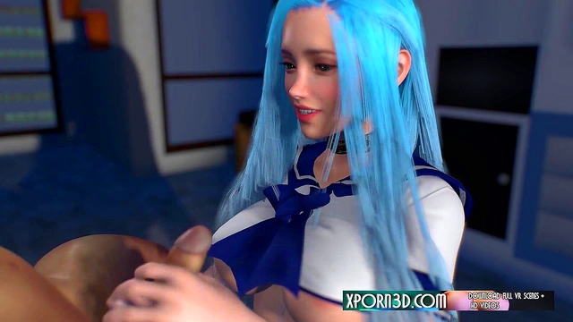 3D Porn Anime Hentai Sailor Handjob