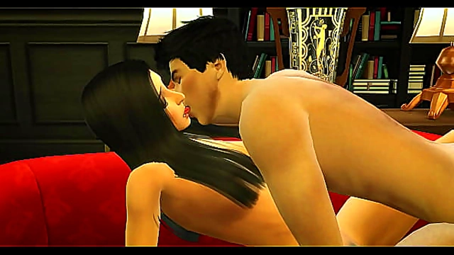 Damon & Elena Gave In To Their Feelings - 3d Hentai