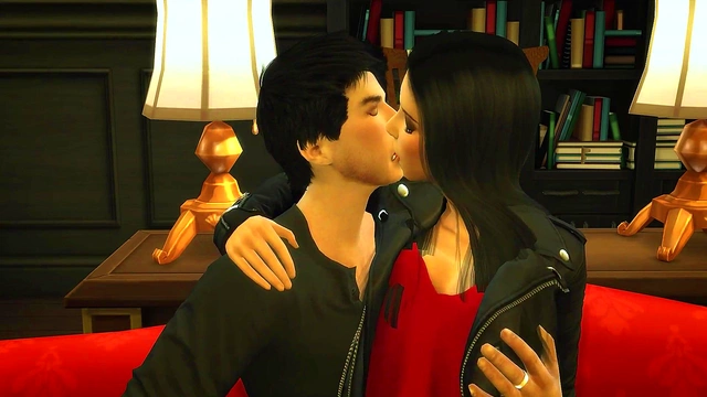 Damon Elena Gave In To Their Feelings - 3d Hentai