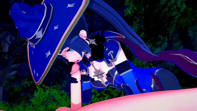 Genshin Impact - Sex with the Magic Astronomer Mona (Real Mona Voice) [3D