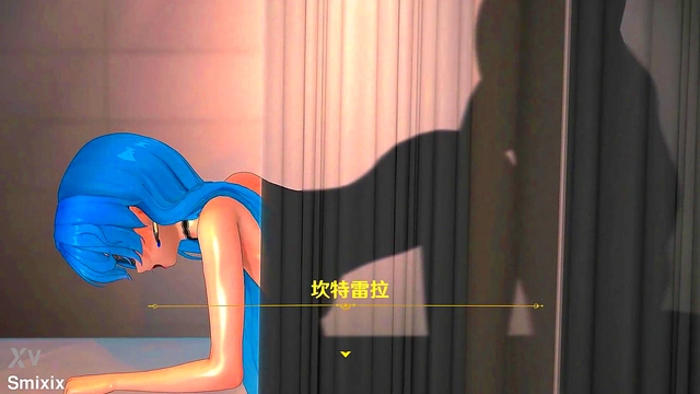 Wuthering Waves Cantarella Hentai Doggystyle Sex Ntr Big Boobs Mmd 3D Blue Hair (CLIP)