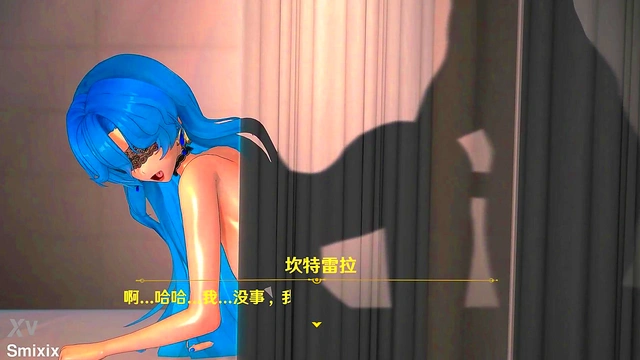 Wuthering Waves Cantarella Hentai Doggystyle Sex Ntr Big Boobs Mmd 3D Blue Hair (CLIP)