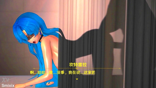 Wuthering Waves Cantarella Hentai Doggystyle Sex Ntr Big Boobs Mmd 3D Blue Hair (CLIP)